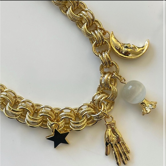 Petite Moments Vintage Inspired Charm Necklace - Picture 2 of 8